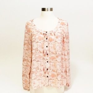 ModCloth Tree Blouse